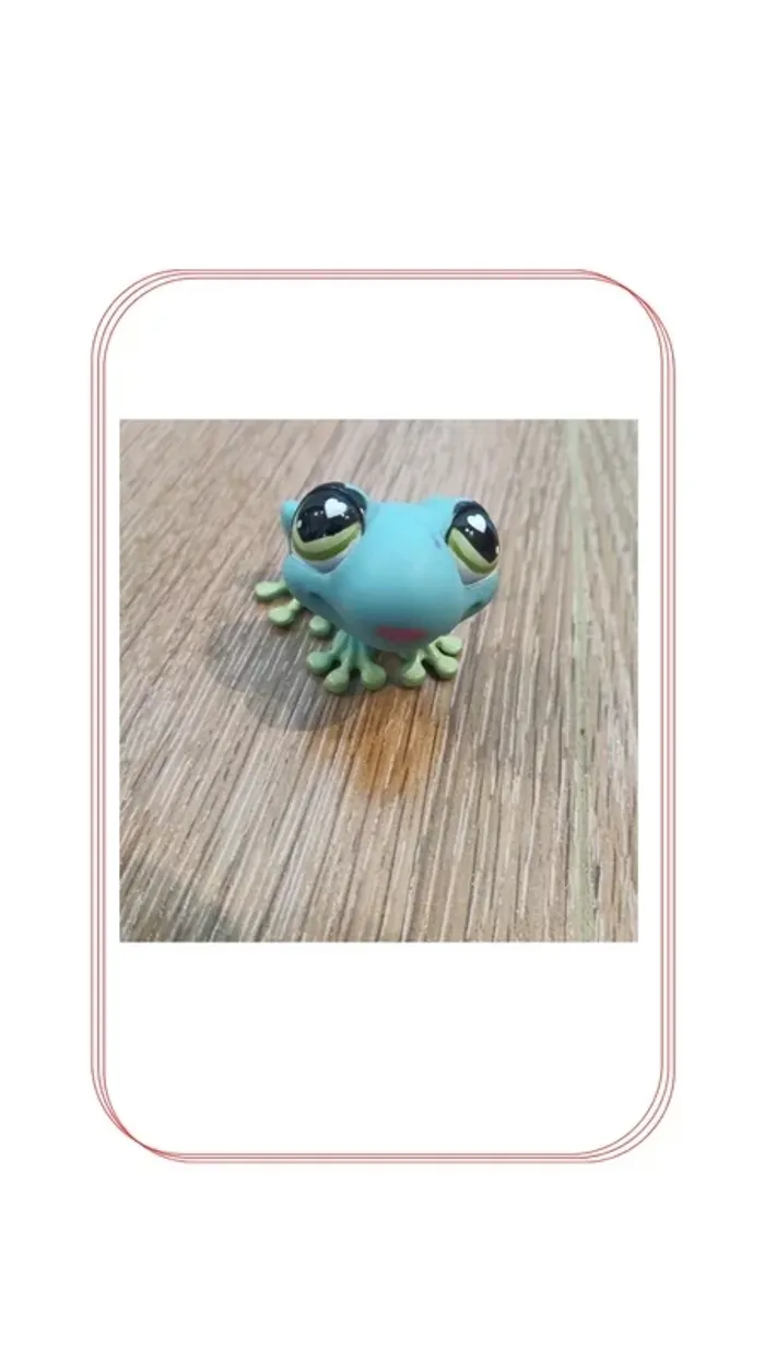 Figurine grenouille Littlest Pet Shop- Hasbro - photo numéro 2