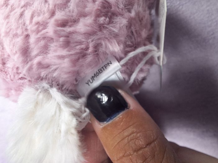 Peluche Jellycat lapin Yummy Tulip pink rose bunny YUM6BTP - photo numéro 4