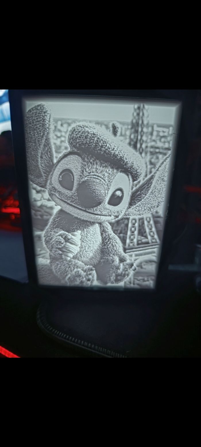 Lampe litho Stitch - photo numéro 3