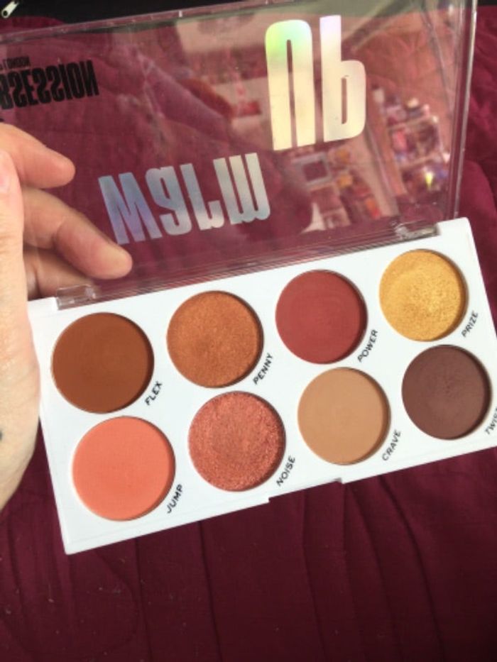 Palette Make Up Obsession juste swatchée