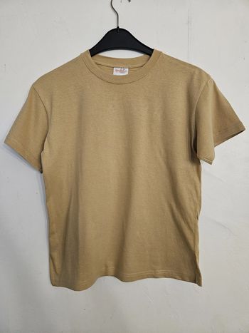 T-shirt à manches courtes unisexe - Taille 12/14 ans - Upperdeck - Camel