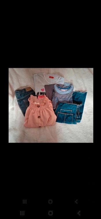 Lot vêtements fille 10 ans