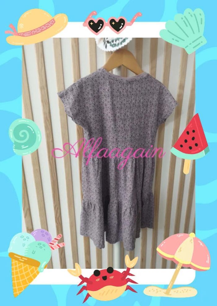 Robe violette 8/10ans - photo numéro 4