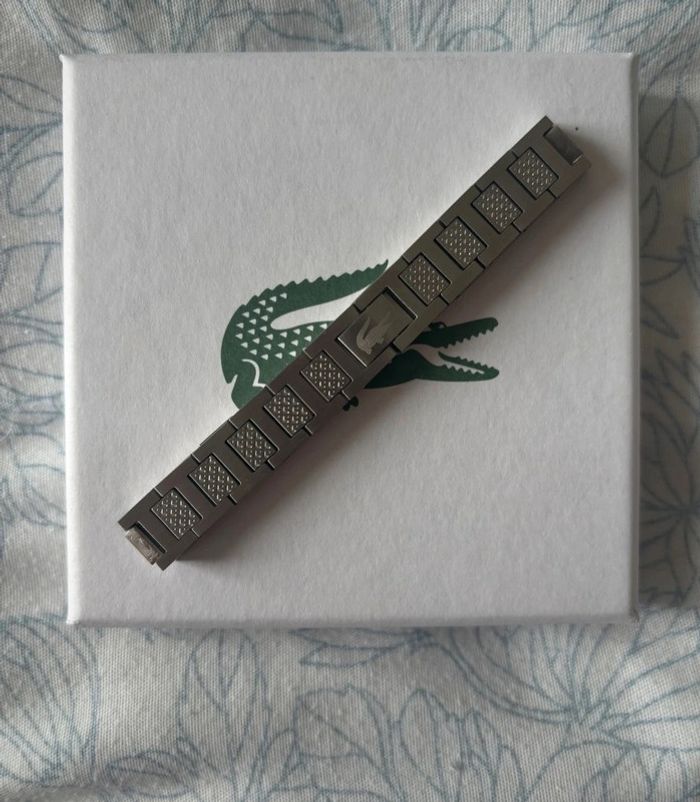 Bracelet argenté homme 19cm