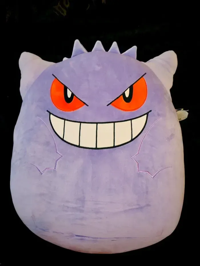 Très grande peluche Pokémon / Ectoplasma, Gengar - Squishmallow - Neuve - photo numéro 2