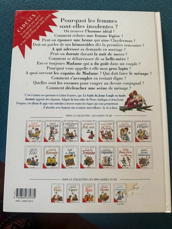 Livre le Guide du Jeune Couple en BD Vents d’Ouest Tybo Goupil hommes femmes album - photo numéro 2