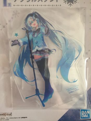 Snow Miku 2012 Hatsune Miku stand Ichiban Kuji