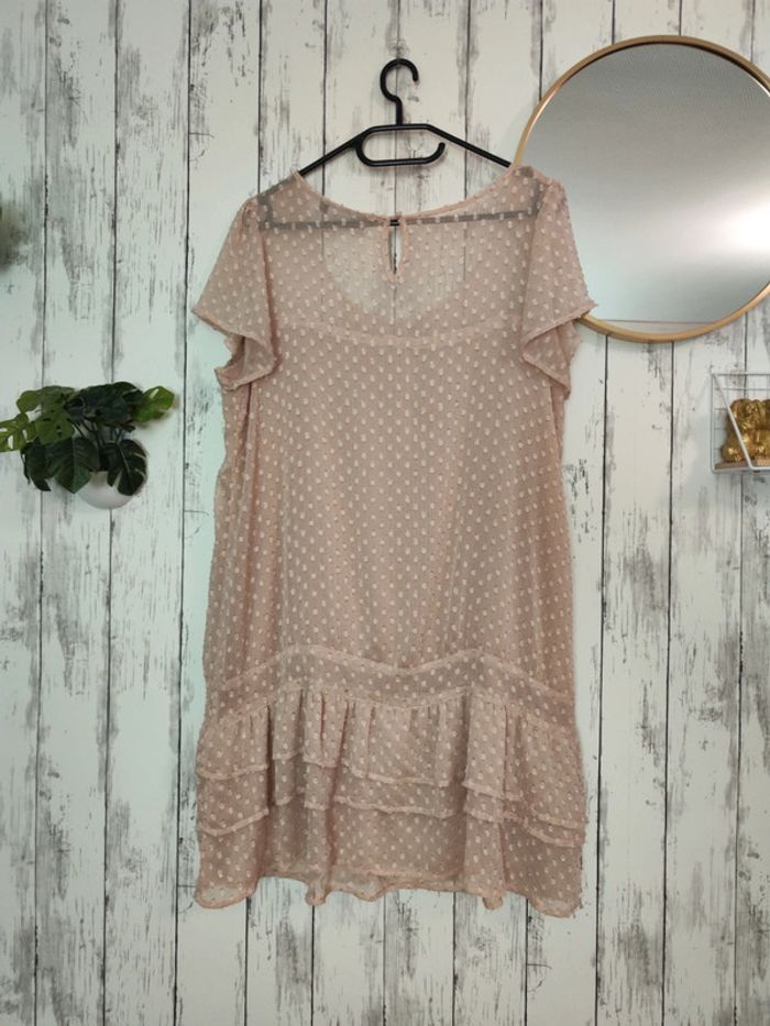 Robe vieux rose Kwoman femme 44 - photo numéro 2