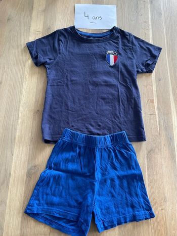 Pyjama été Kiabi 4 ans