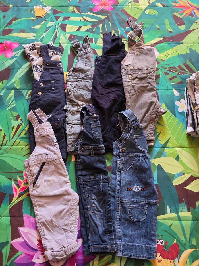 Lot revendeur  103 vêtements garçon 6 mois - photo numéro 4