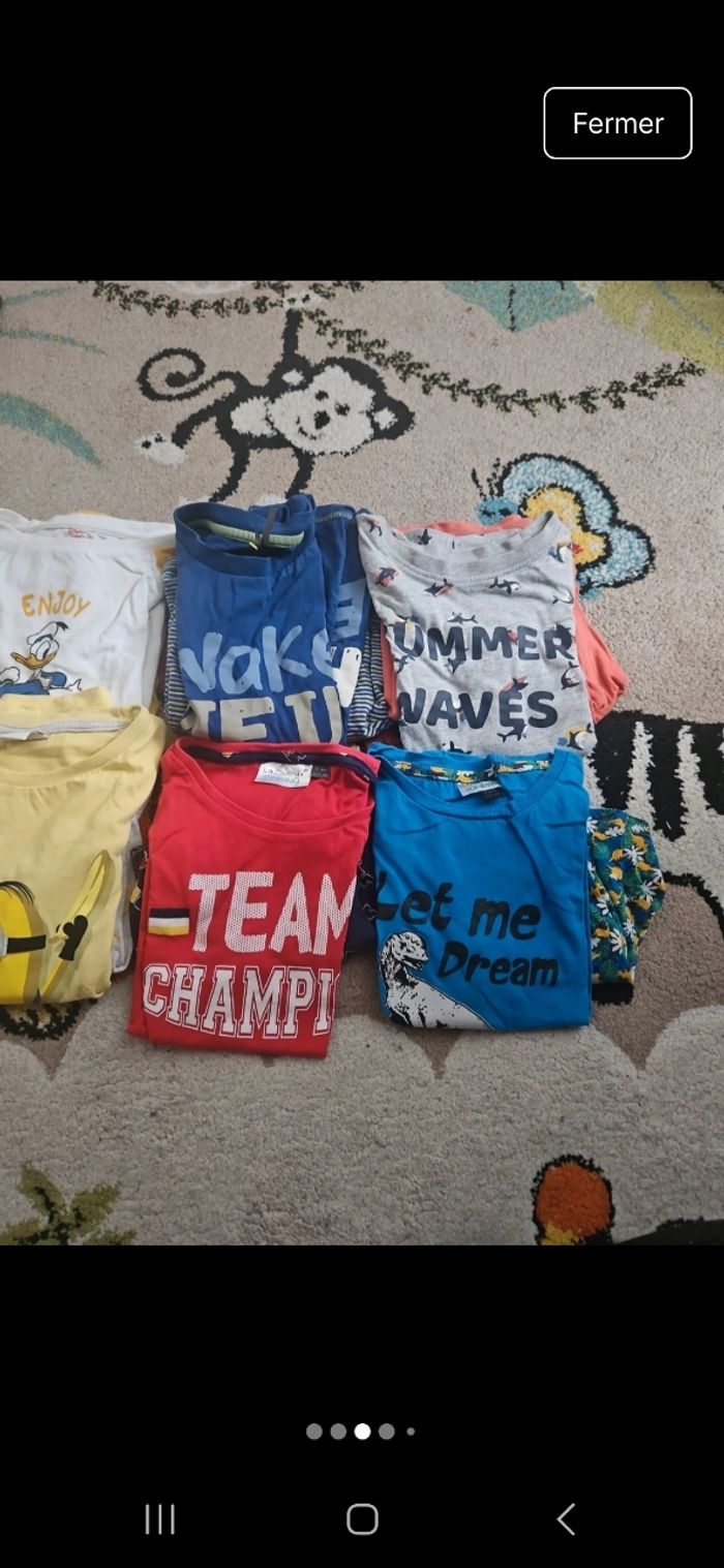 Lot pyjamas garçon - photo numéro 3