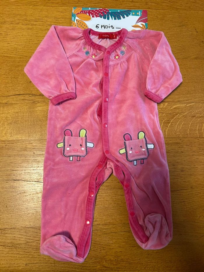 Lot de pyjamas fille - 7 pièces - 6 mois - photo numéro 10