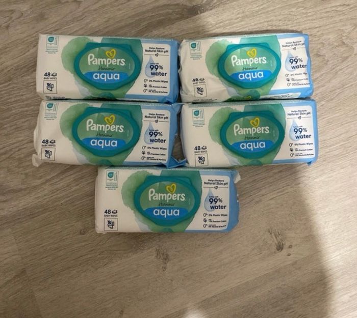 Lot lingettes Pampers harmonie