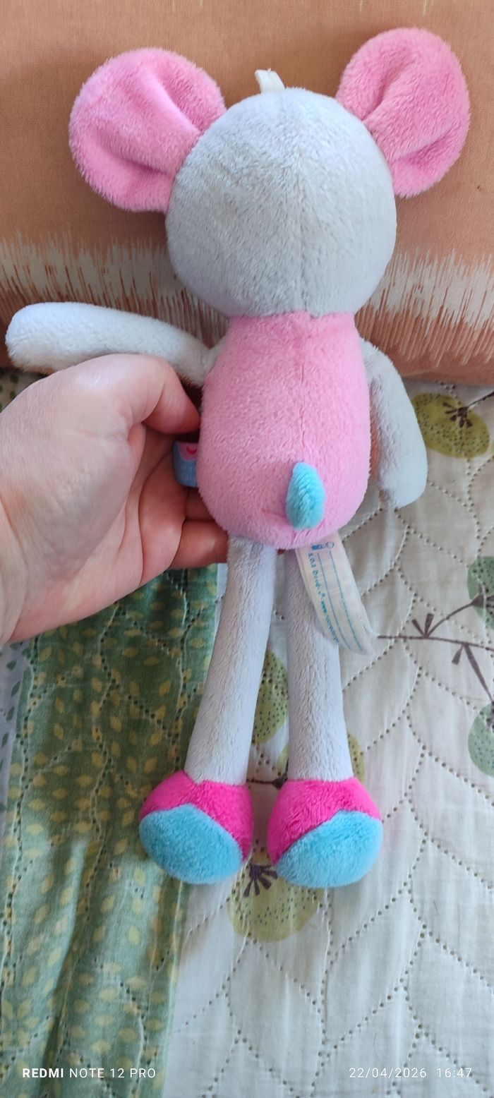 Doudou souris sucre d'orge - photo numéro 2