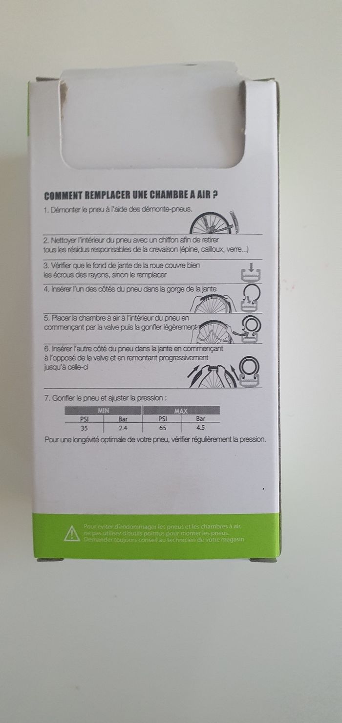 Chambre a air 27,5 pouces - photo numéro 3