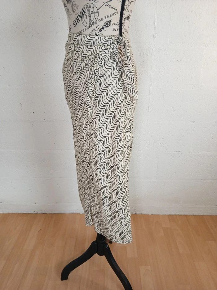 🖤 Jupe longue nouée Pull&Bear – Taille S – 100% coton – Très bon état - photo numéro 2