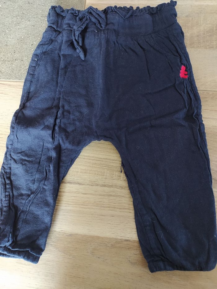Pantalon bleu marine
