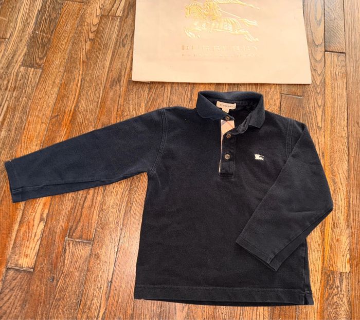 Polo burberry 6 ans