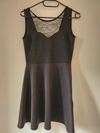 Robe patineuse dos nu