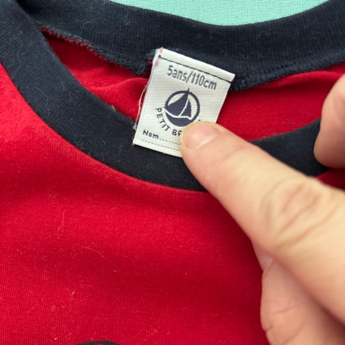 Vends tee shirt petit bateau 5 ans très bon état - photo numéro 3