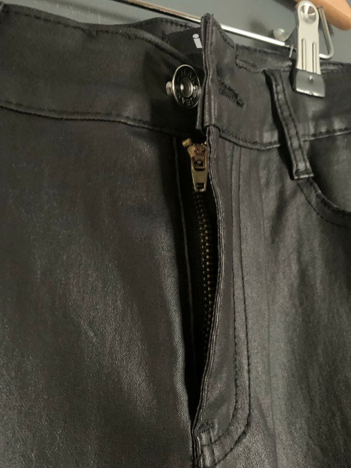 Pantalon simili noir taille 38 i dodo - photo numéro 5