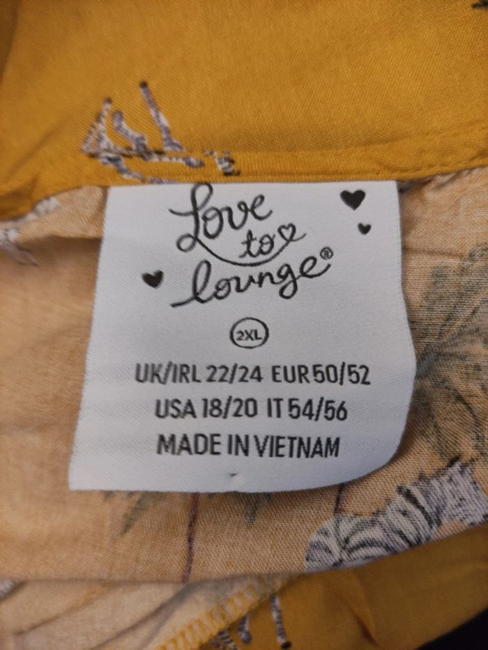 Chemise moutarde Love to lounge 50/52 2 XXL - photo numéro 4