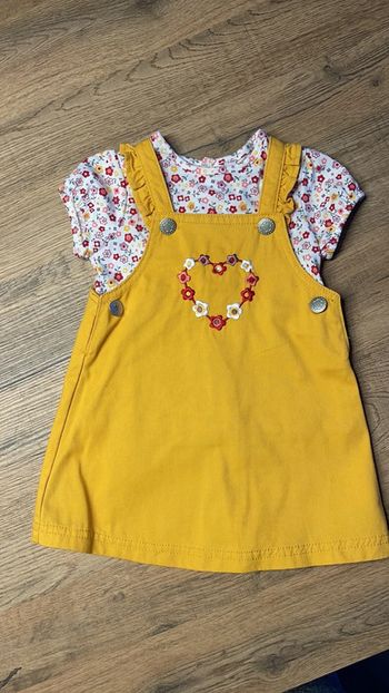 Robe jaune fleurie 🌼