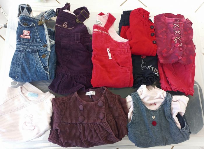 Lot automne hiver fille 6 mois