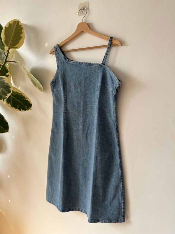 Robe en jean asymétrique - Apocalypse - Taille XL (convient M/L) - photo numéro 3