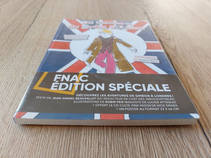 Livre "Les aventures de Siméon à Londres" + CD "Pink Moon" de Nick Drake - photo numéro 5