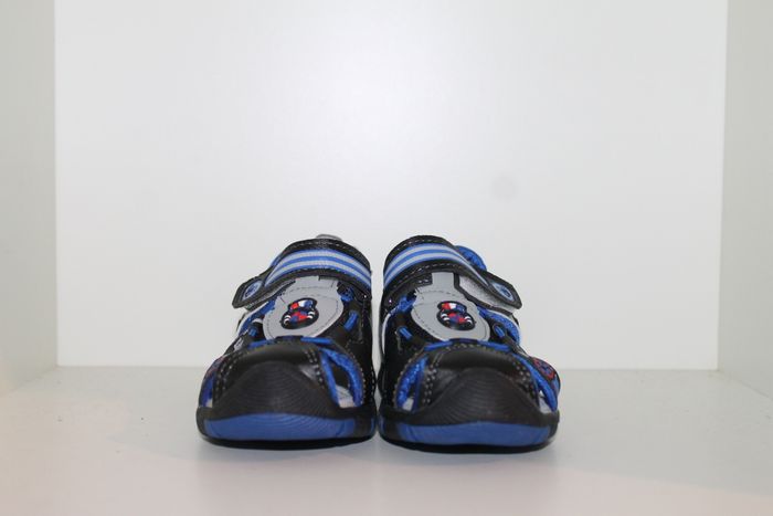 belle sandales nus pieds bleue et noire 25 - photo numéro 2