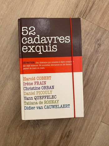 Livre 52 cadavres exquis - 7 auteurs