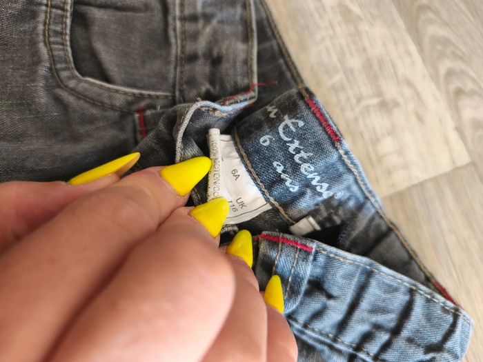 Jean gris taille 6 ans marque in extenso - photo numéro 3