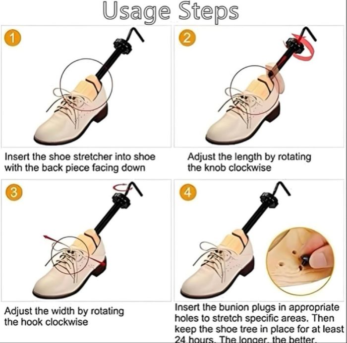 Embauchoirs - Elargisseurs - Civières pour souliers homme/Escarpins femme - photo numéro 7