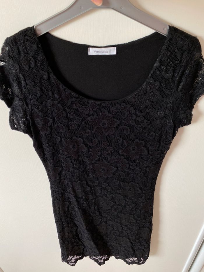 Robe noire dentelle - photo numéro 3