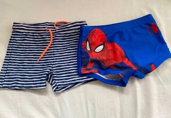 Lot de maillots de bain Spider-Man 3 ans