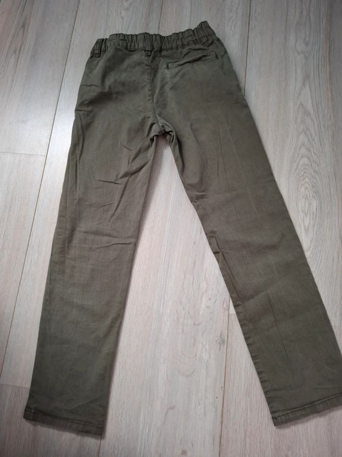 Pantalon fin vert LH 8 ans - photo numéro 5
