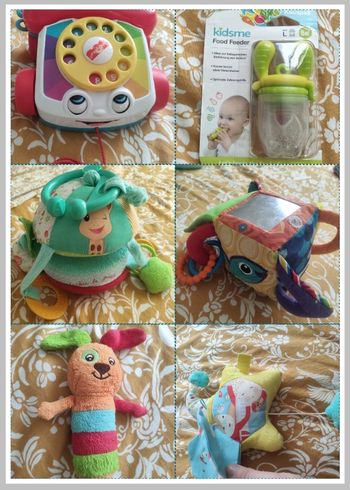 Gros lot de jouets d'éveil