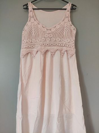 Robe avec broderie Girasole t 38