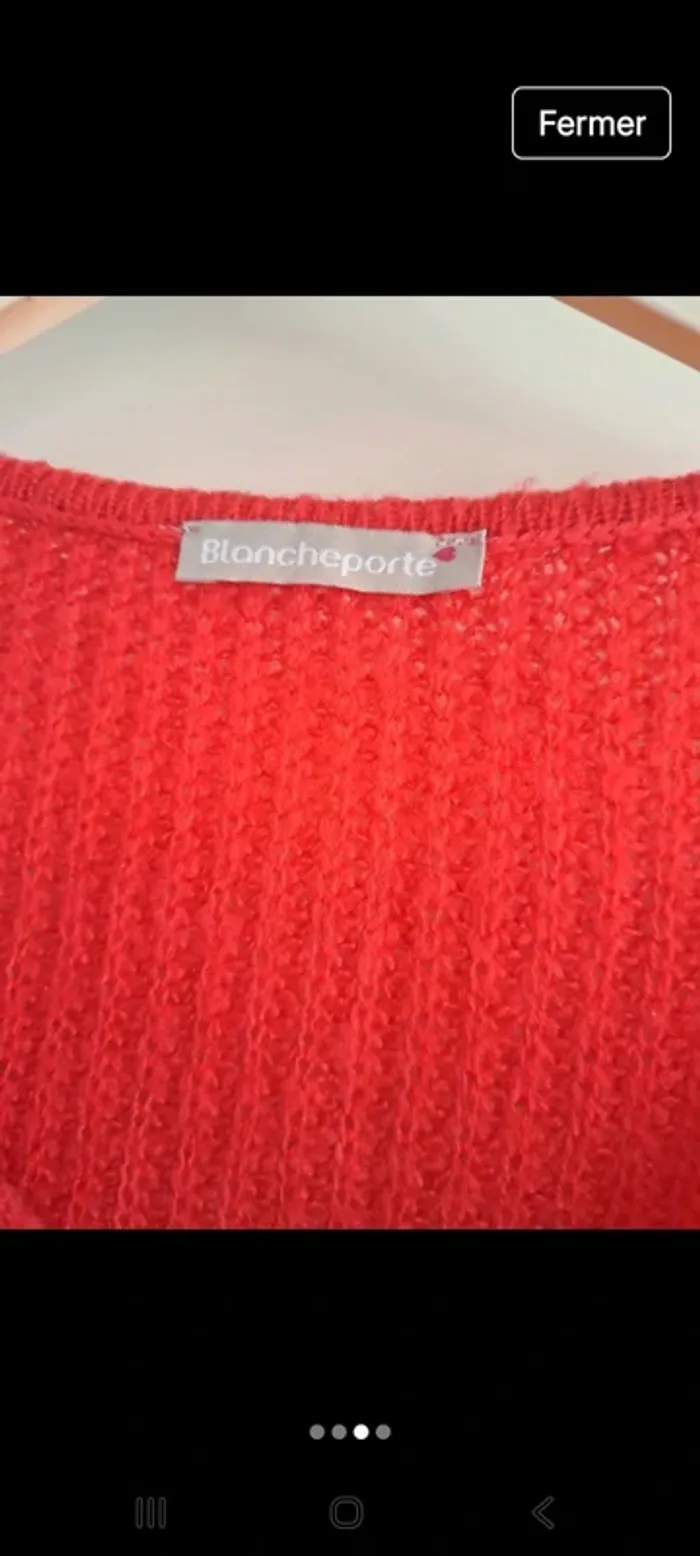 Pull d hiver Blancheporte 42/44 - photo numéro 3