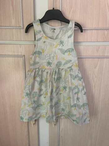 Robe tropical 4 ans