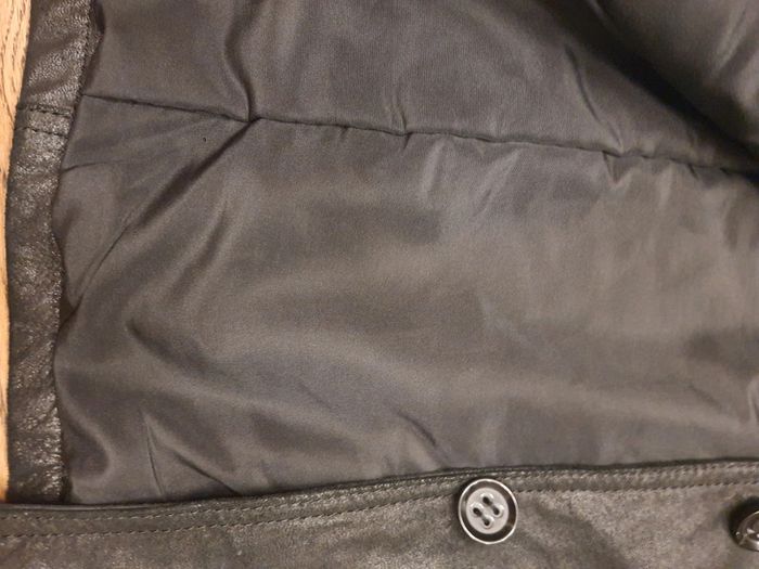 Veste longue cuir noir Authentic taille 40 - photo numéro 19