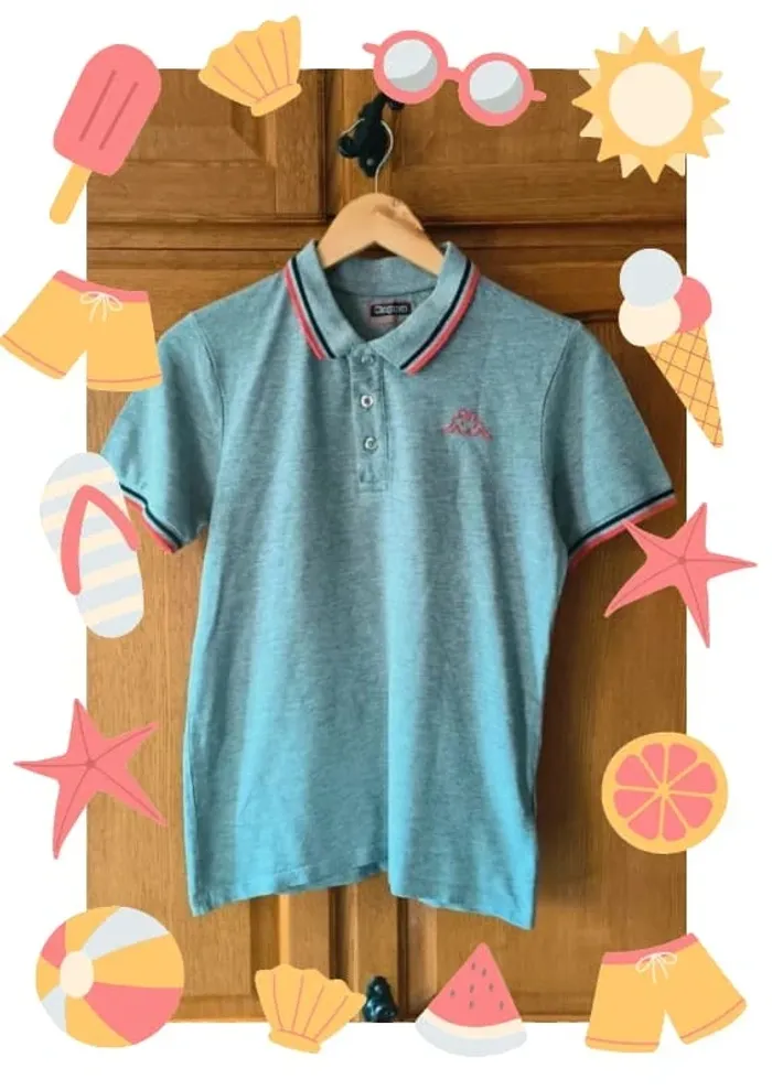 Polo homme Kappa taille S