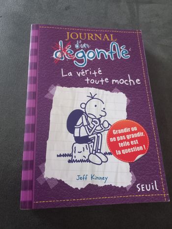 Livre roman journal d'un dégonflé tome 5