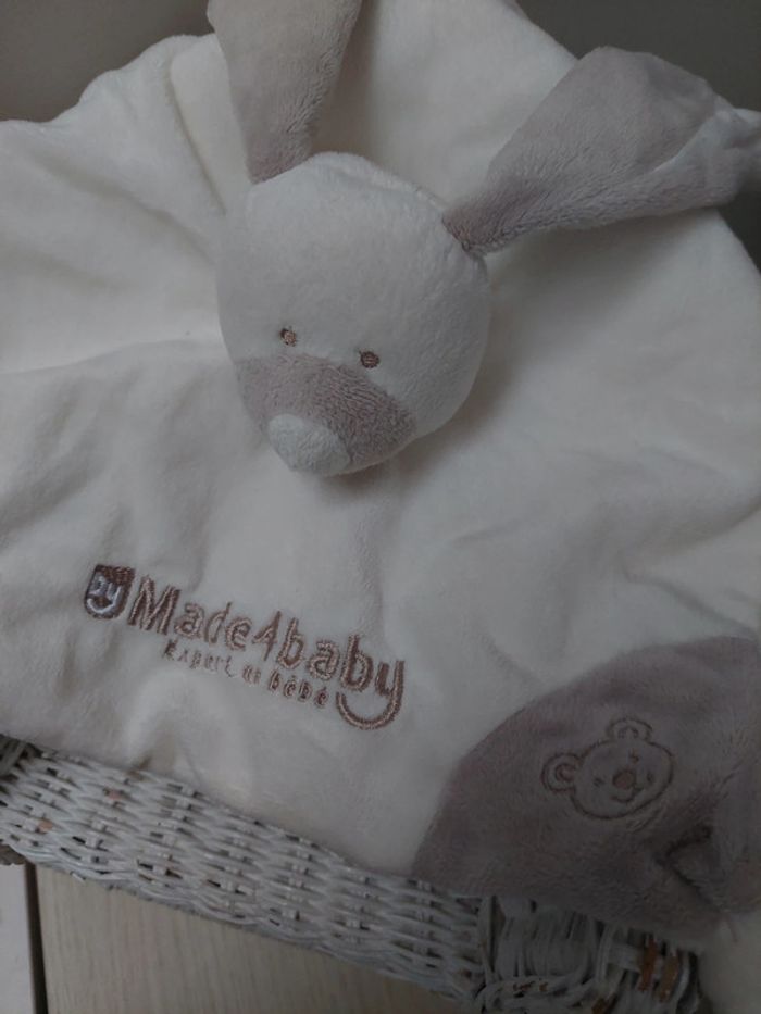 #16 - Made4baby - doudou chien lapin Vaco - photo numéro 4