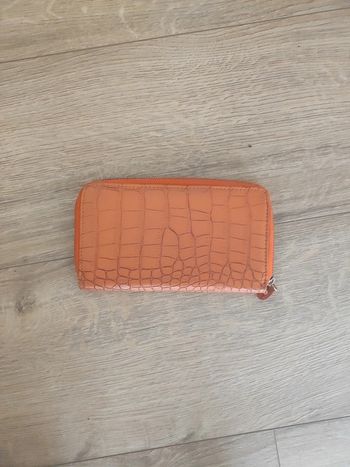 Portefeuille orange