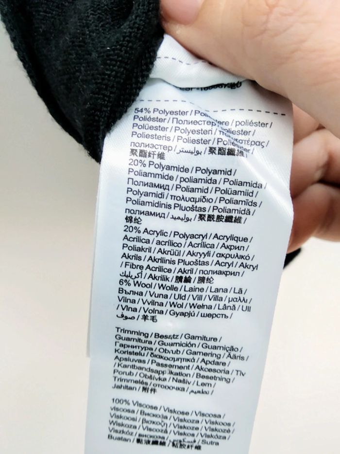 Petit pull noir Esprit taille L - photo numéro 6