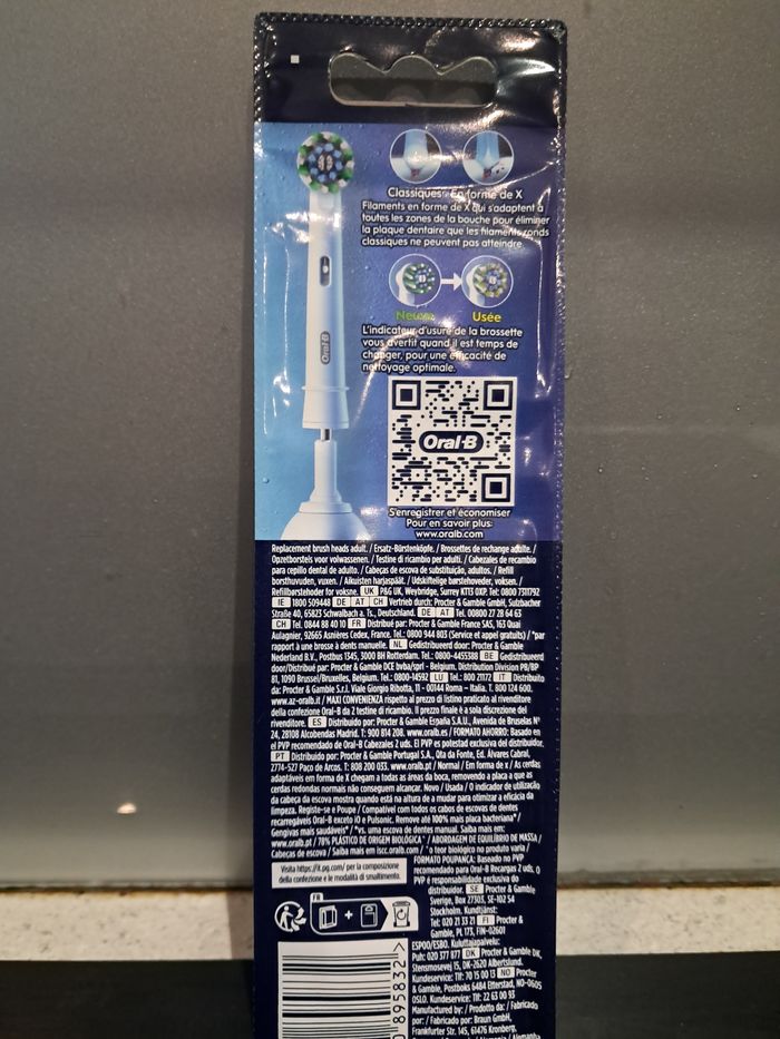 4 Brossettes oral B cross action - photo numéro 4