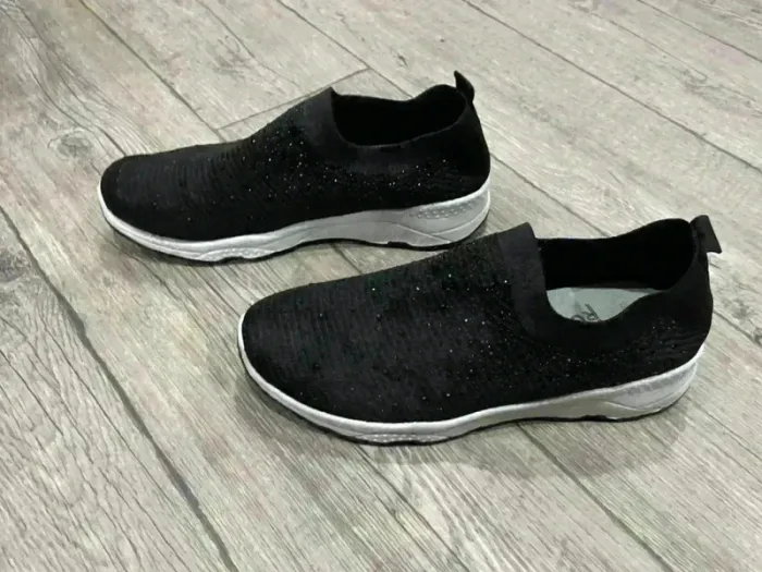 Sneakers à talon compensé Femme noir - photo numéro 11