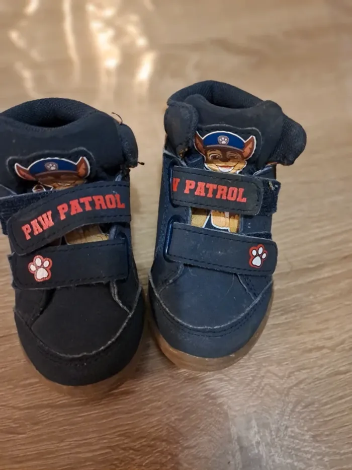 Chaussures Pat Patrouille bleu marine taille 21